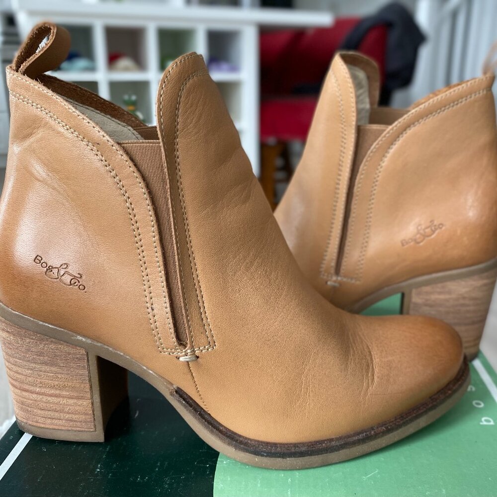 Belfield Blonde Lather Waterproof Boots